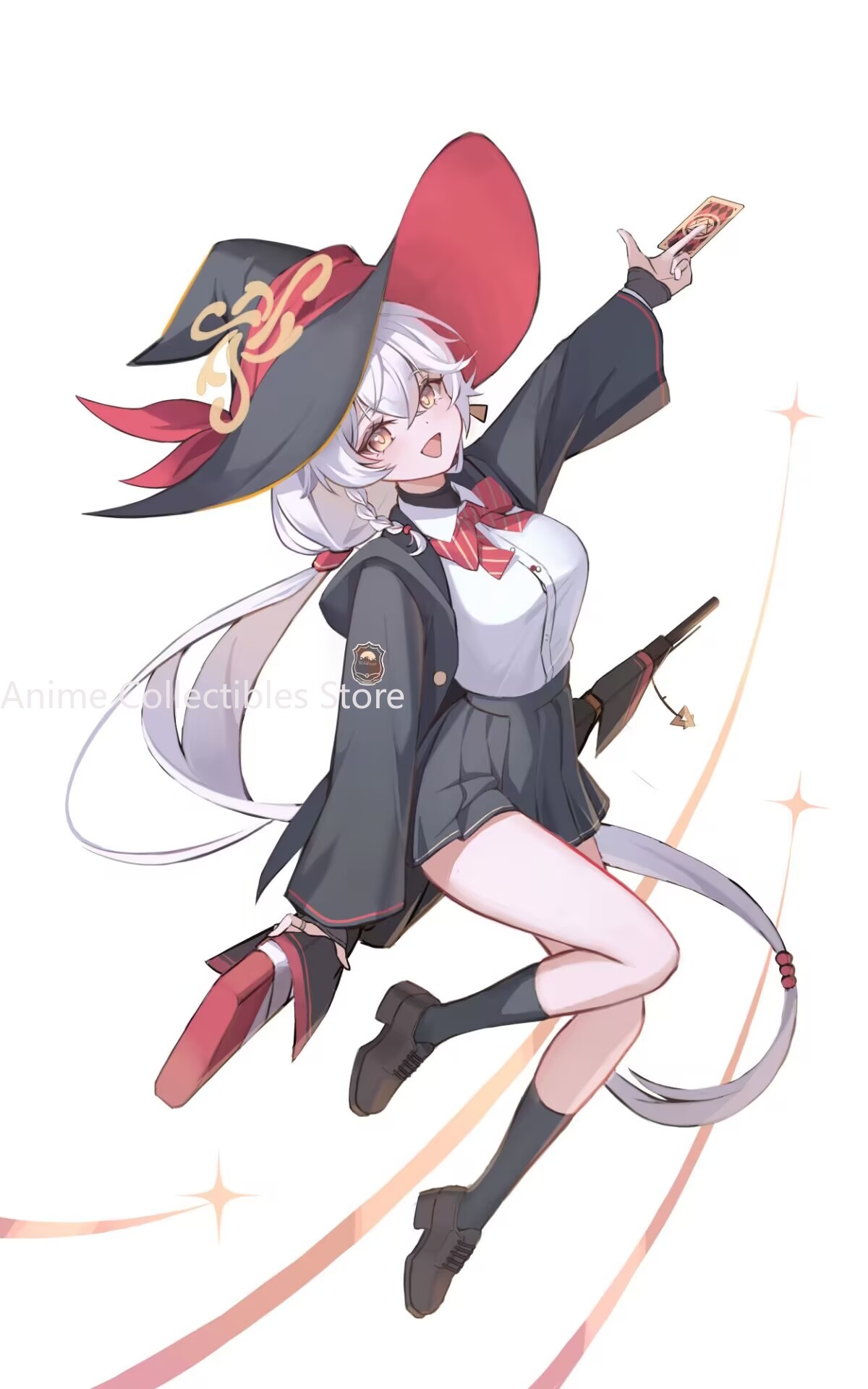 Event Supplies - アニメブルーアーカイブ白尾えりアクリルスタンドフィギュアデスクトップディスプレイプレートおもちゃ部屋の装飾誕生日プレゼント