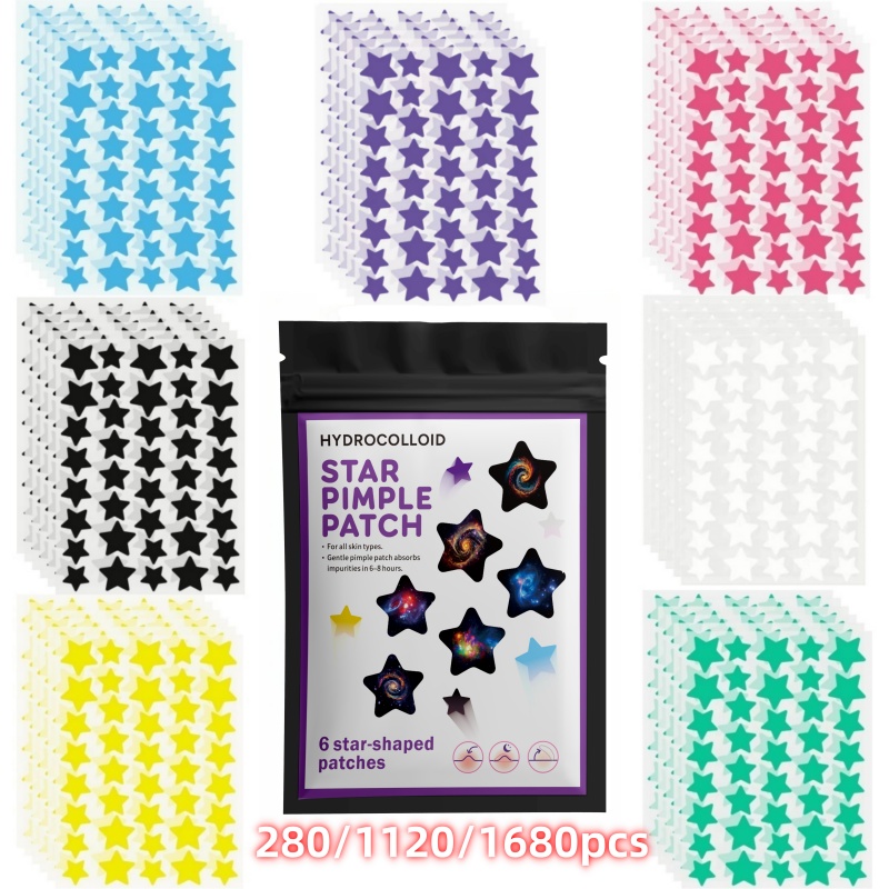 280/1120/1680枚入りハイドロコロイドニキビパッチ - Event & Party Supply のレビューと価格
