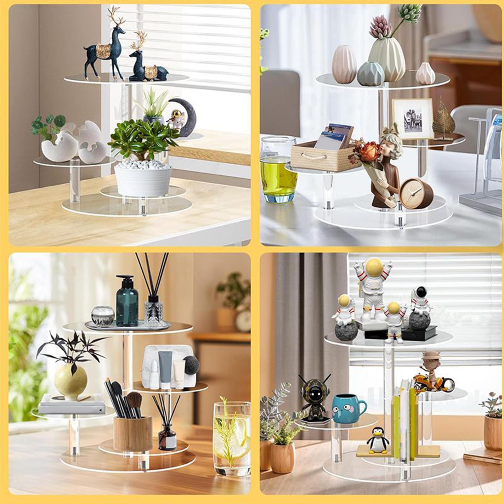 カップケーキホルダー スタンド アクリル 4段 ディスプレイ - Cupcake Stand Tier のレビューと価格