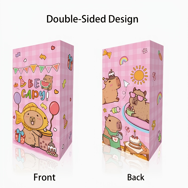 12/24/48 個カピバラキャンディバッグ誕生日パーティー - Event Party Box のレビューと価格