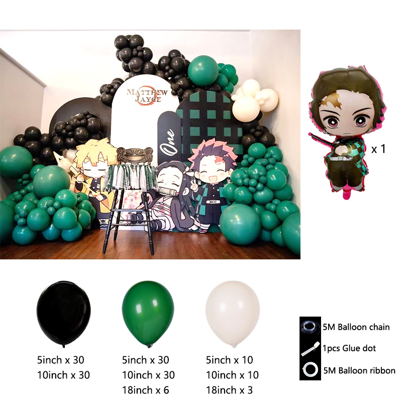 鬼滅の刃アニメバルーンアーチガーランドキット、男の子向けキッ - Balloon Arch Kit のレビューと価格