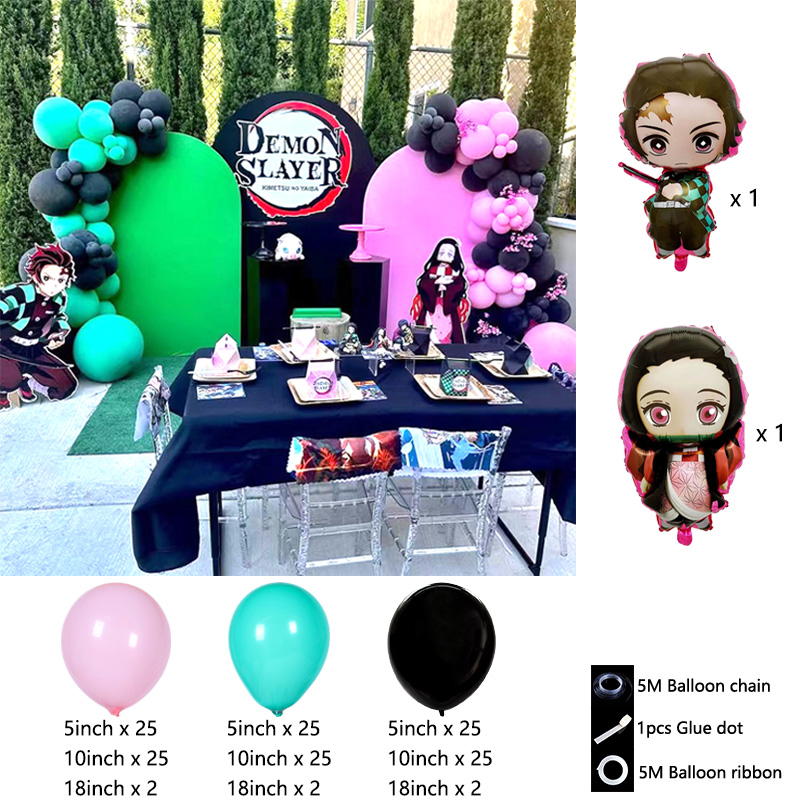 鬼滅の刃アニメバルーンアーチガーランドキット、男の子向けキッ - Balloon Arch Kit のレビューと価格