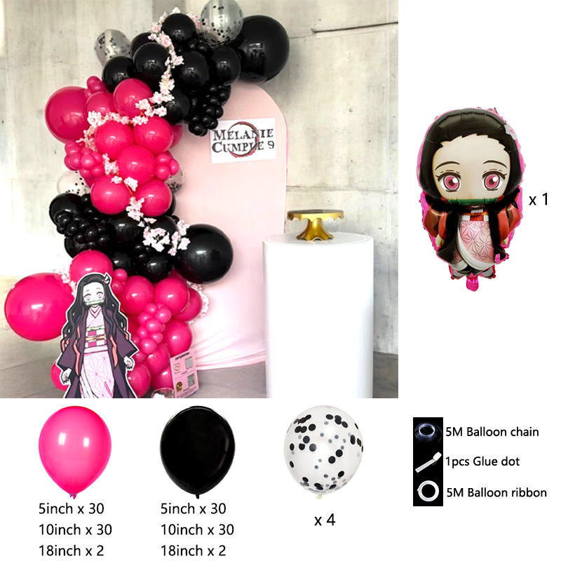 鬼滅の刃アニメバルーンアーチガーランドキット、男の子向けキッ - Balloon Arch Kit のレビューと価格