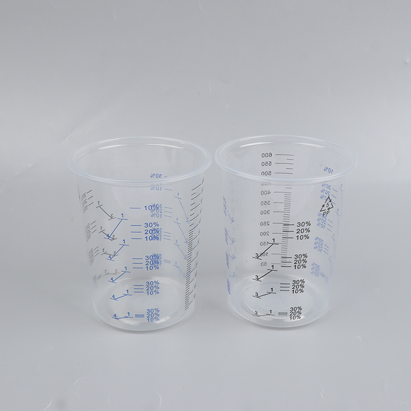 ペイント混合物カップ、プラスチックカップ、600mlポット、 - Plastic Cup 50Pcs のレビューと価格