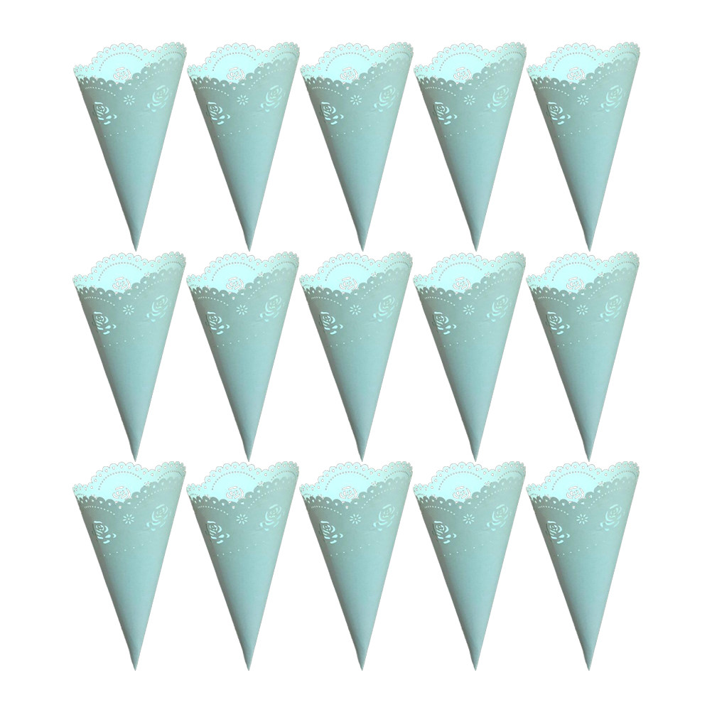20個入り中空コンフェッティホルダー、紙製コーン、丈夫なクラ - Papercraft Supply Confetti のレビューと価格