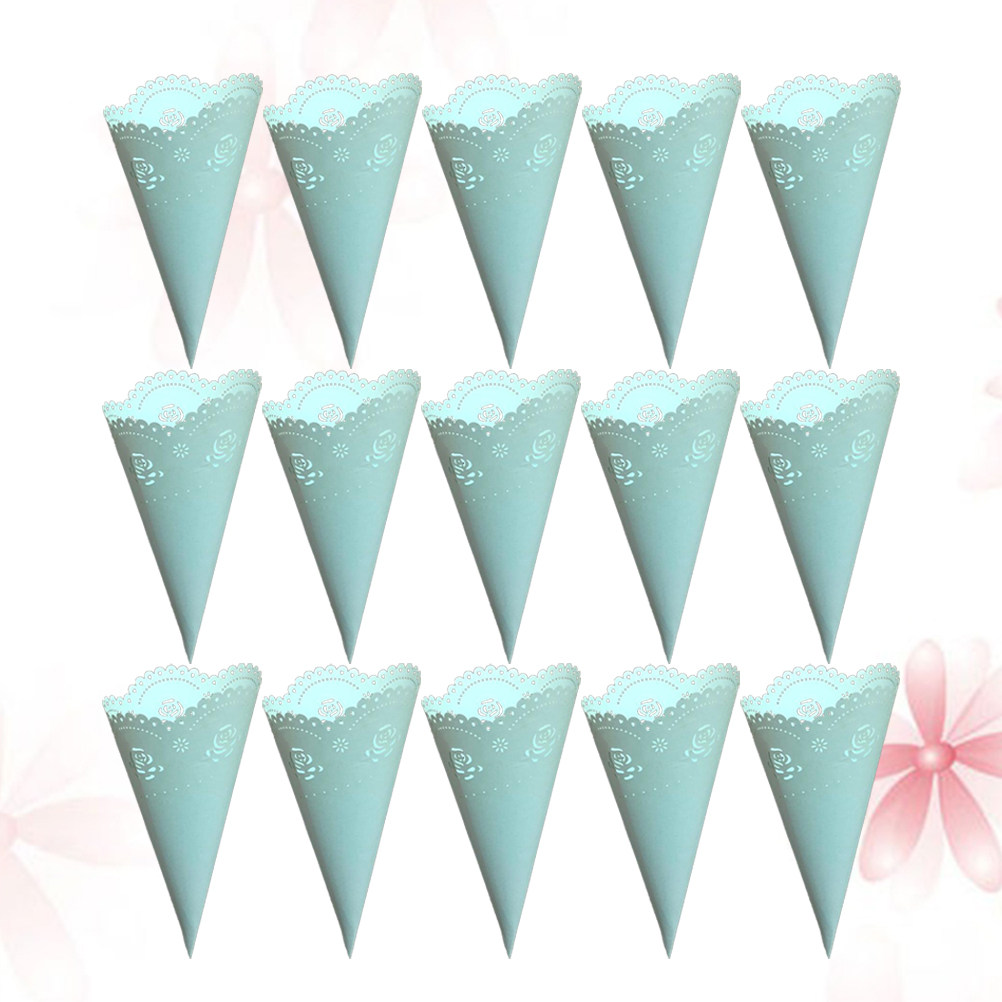 20個入り中空コンフェッティホルダー、紙製コーン、丈夫なクラ - Papercraft Supply Confetti のレビューと価格