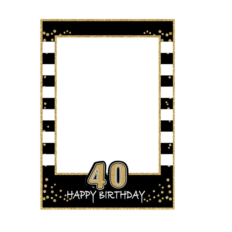 1 16 18 21 30 35 40 50 60 誕生日フ - Photo Booth Frame のレビューと価格