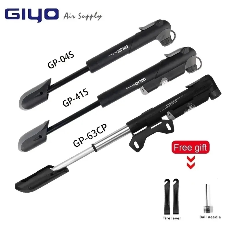 GIYO ポンプ自転車ポンプミニハンドポンプサイクリングエア - Balloon Pump Hand のレビューと価格