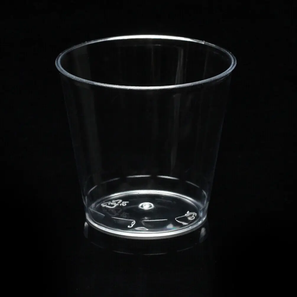 35 ミリリットル 50 X クリアプラスチックゼリーカップ - Plastic Cup 50Pcs のレビューと価格