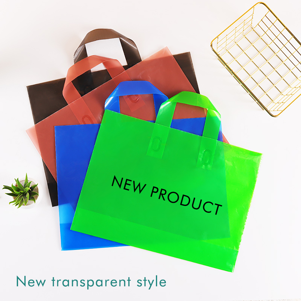 200枚入り カスタムロゴ入りショッピングバッグ プラスチッ - Event Party Shop のレビューと価格